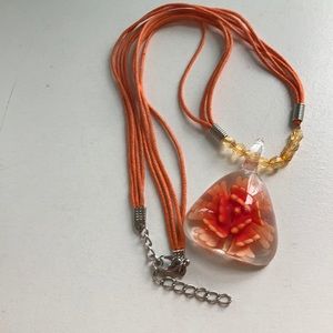 Glass Cham necklace